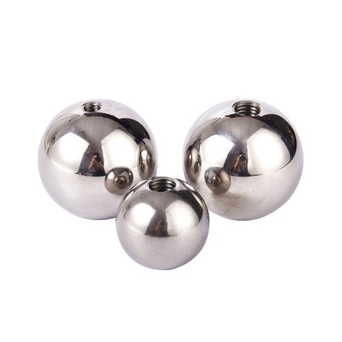 Stainless steel balls Solid punched and tapped threaded steel balls*/*/* Metric nut balls