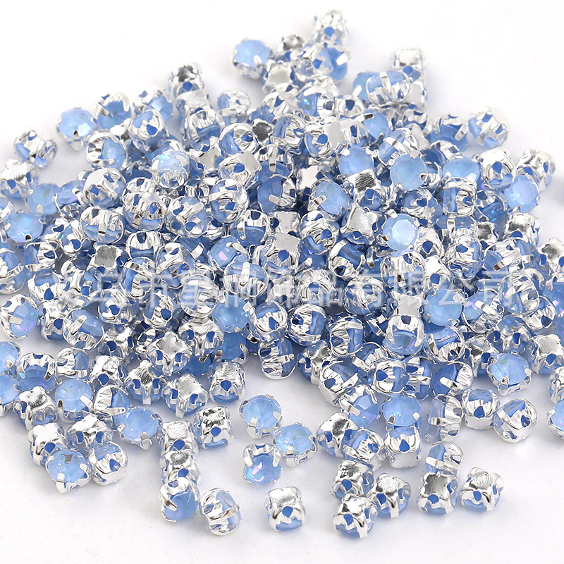 Light blue mocha fluorescent