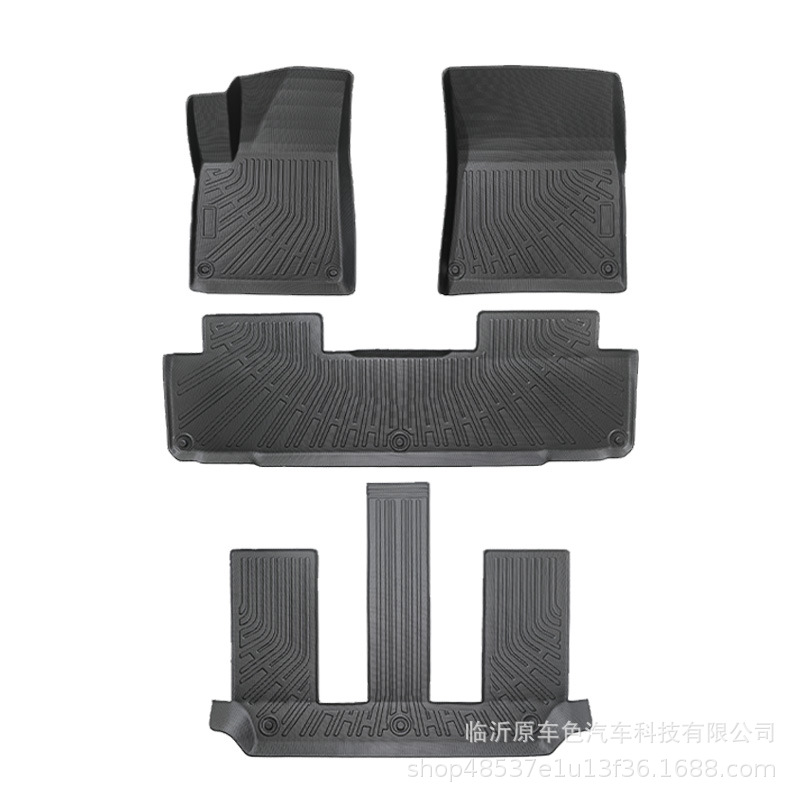 Aplicable a Rivian R1S EV Electric 2022 - 2023 3D todo el tiempo TPE almohadilla de pie almohadilla del maletero