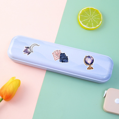 50 colorful magic graffiti stickers for mobile phones, water cups, computer decoration stickers, waterproof children's cartoon stickers wholesale