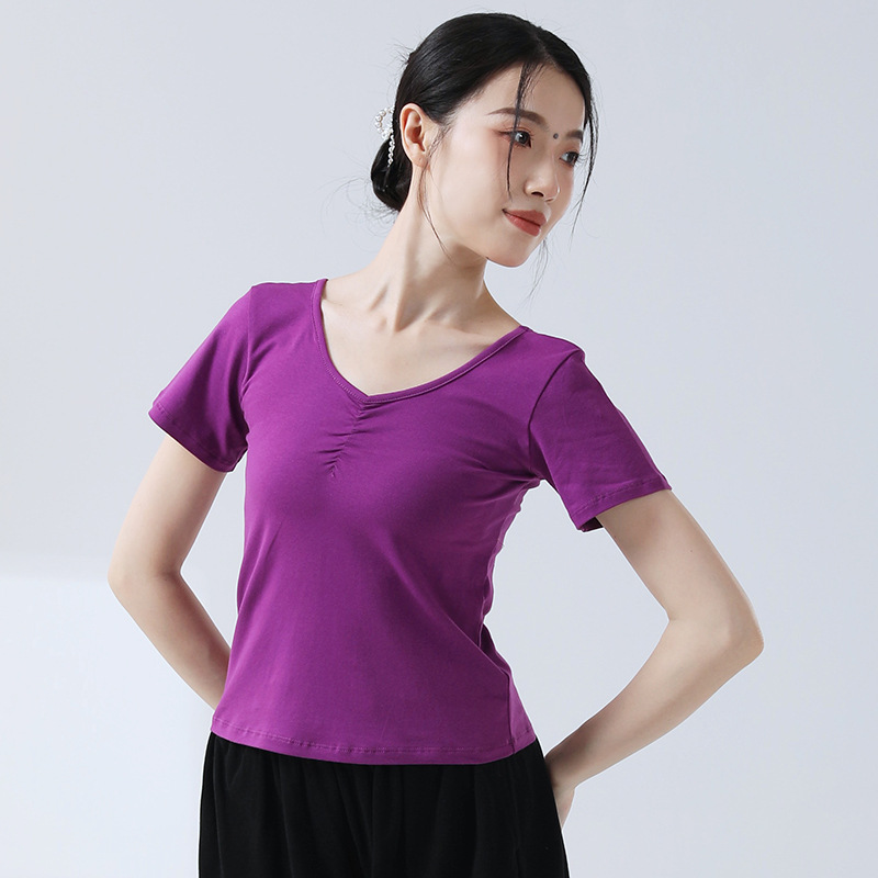 大人の形の服のダンスの練習服の女性の上着の芸考の訓練服の形のヨガ服の日常の長袖のダンス服|undefined