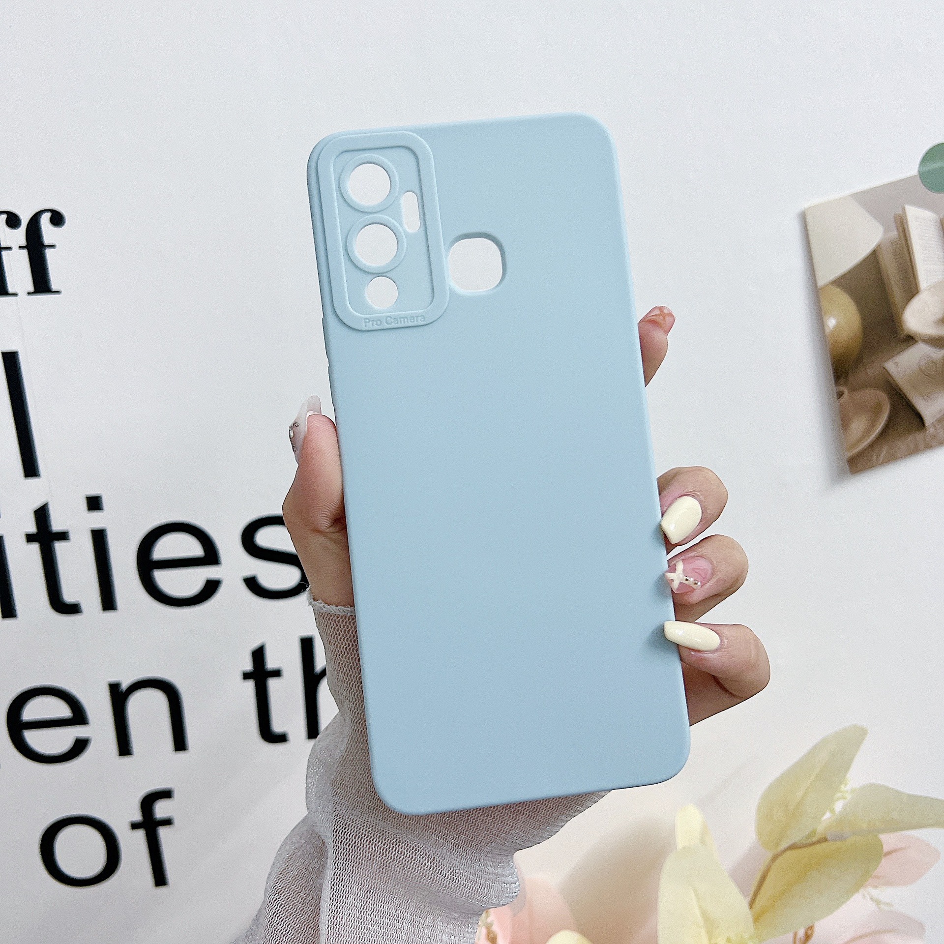 Material adecuado para la funda del teléfono móvil TECNOSPARK50, funda antigolpes modelo africano para el teléfono móvil INFINIXhot60pro image 5