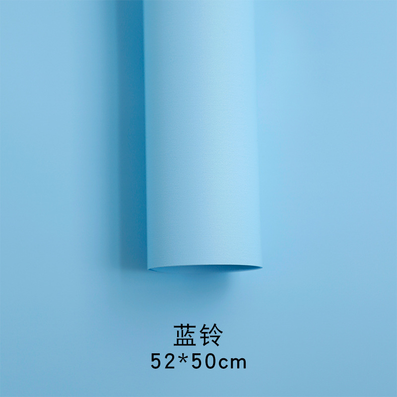 Huaxi espesar 7,5 seda dopamina color sólido papel de moda impermeable flor embalaje de papel floral ramo floral al por mayor transfronterizo