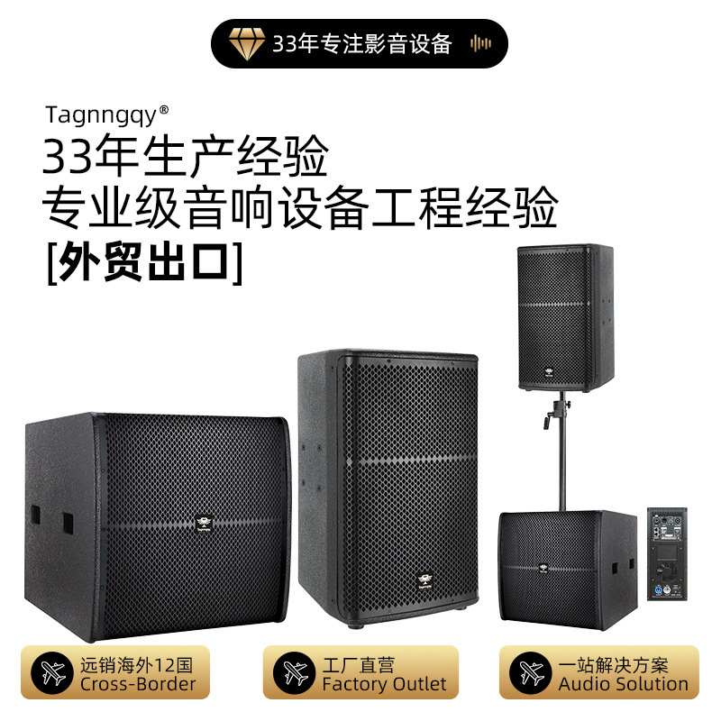Cross-Border Foreign Trade Tianlang Speakers 12inch 15inch 18inch Active Professional Speakers for Performances, Theaters, and Shopping Malls Audio System Set Cross-Border Foreign Trade Tianlang Speakers 12inch 15inch 18inch Active Professional Speakers for Performances, Theaters, and Shopping Malls Audio System Set