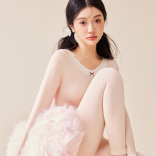2025新款改性莫代尔保暖内衣套装修身保暖秋衣秋裤女美体学生显瘦