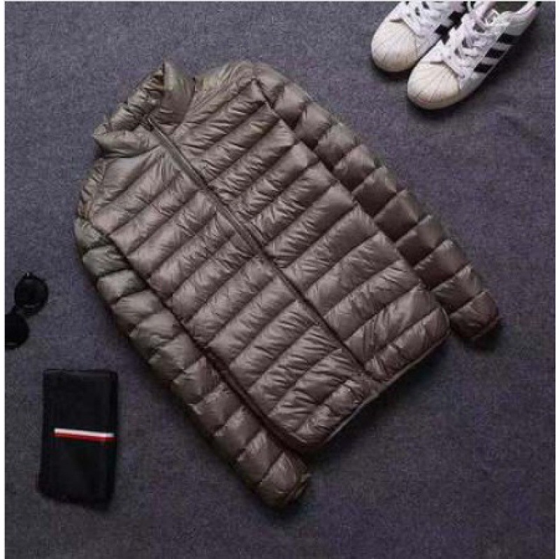 Chaqueta de algodón ligera para hombre — con capucha, corta, moderna, invierno 2025, estilo comercio exterior