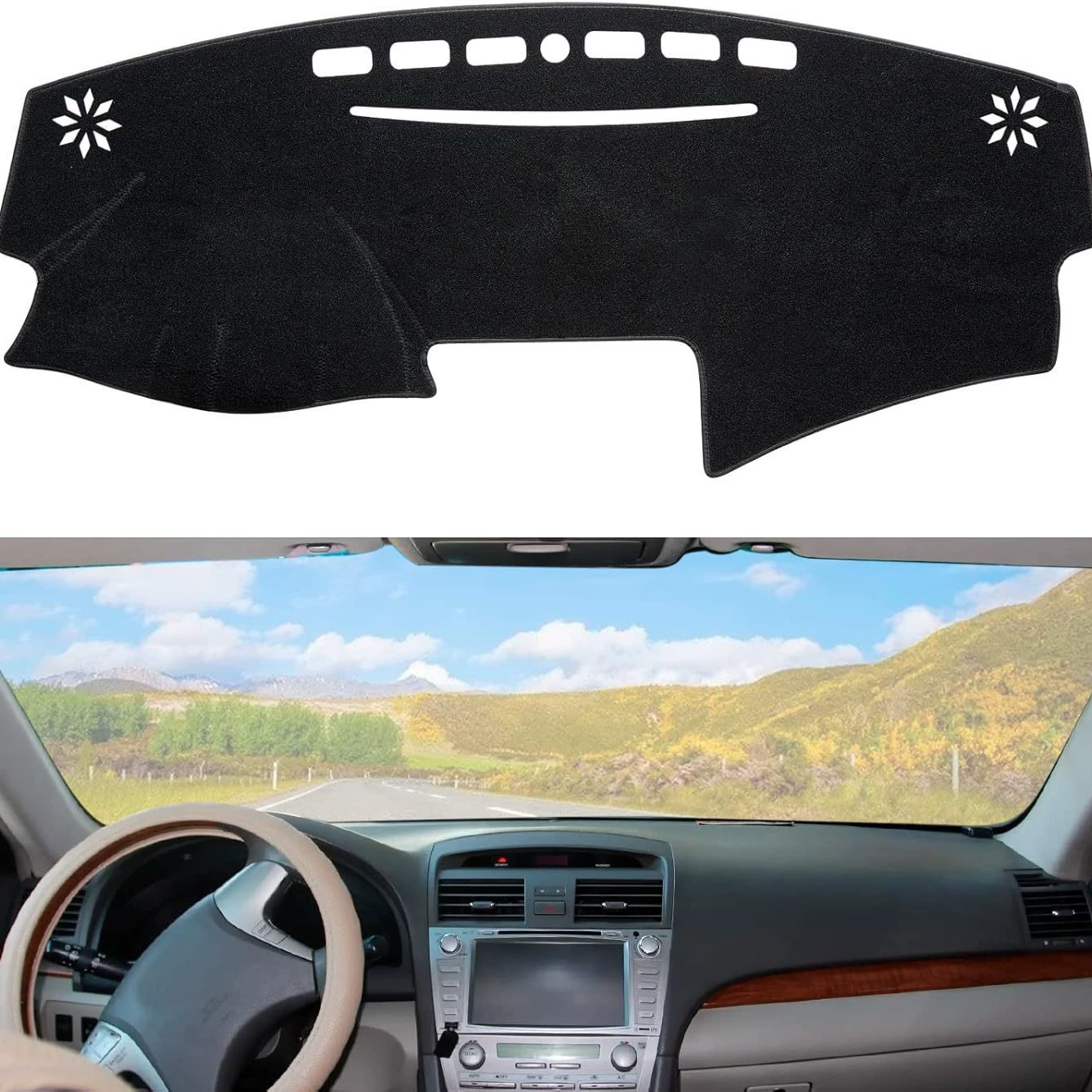 Трансграничное Специально для Camry 2007-2011 Автомобильная приборная панель Укрытие коврик