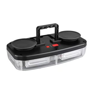 Mobile power multi-function bright road obstacle light warning light flash light road rescue light work