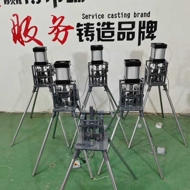 百叶窗冲孔机铝合金工字铝打孔多用型手动气动打孔机