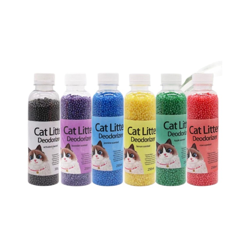 Venta al por mayor carbón activado adsorción desodorante gato arena desodorante partículas gato arena desodorante cuentas gato camada compañero desodorante cuentas