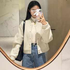 棒球服夹克短款外套女春秋冬季2025年新爆款高级感独特超好看上衣