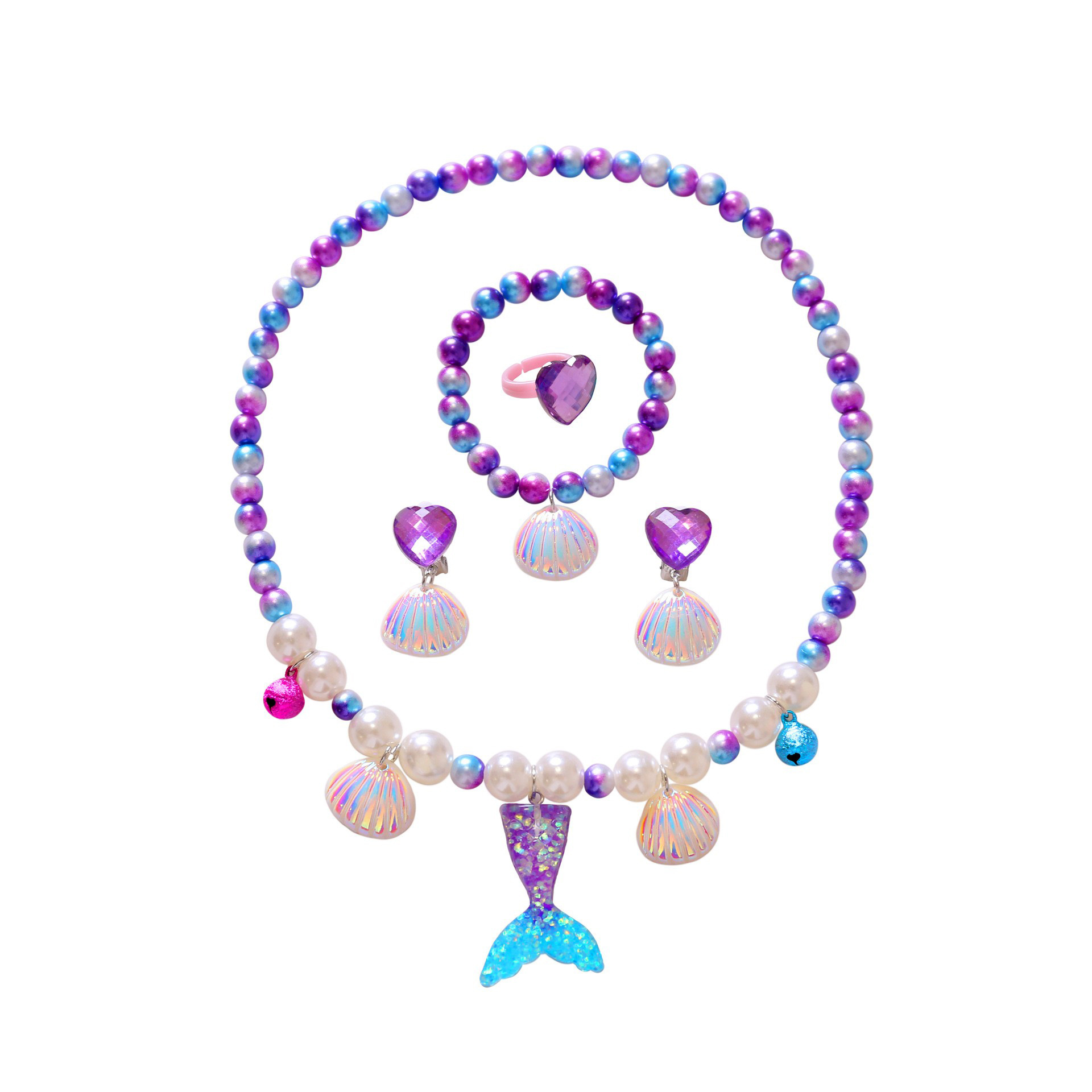 Comercio exterior transfronterizo vestido de sirena de verano vestido de niña vestido de princesa traje de Halloween para niños europeos y americanos