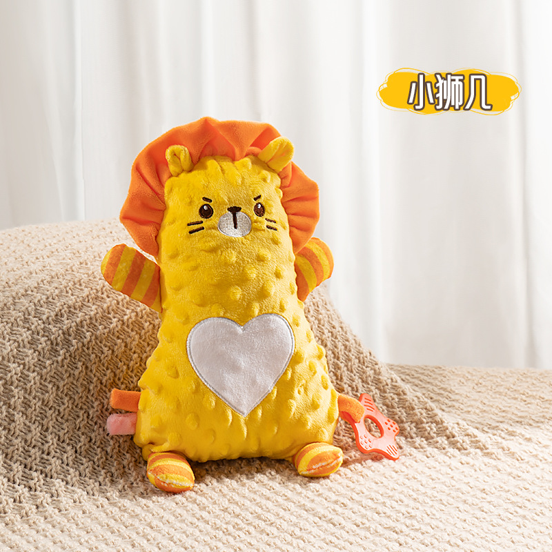 비니 벨벳 인형 - 사자 [치발이 함께 제공됩니다]