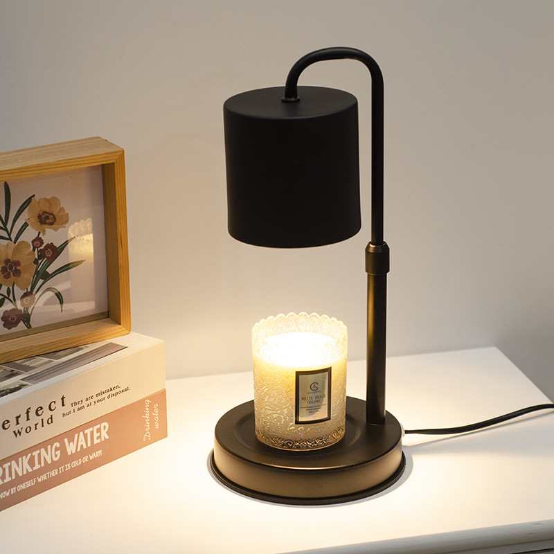 Lámpara de cera de fusión aromática elevación sin fuego perfumes dormitorio escritorio de cabecera lujoso decoración lámpara de escritorio adornos de vela regalo