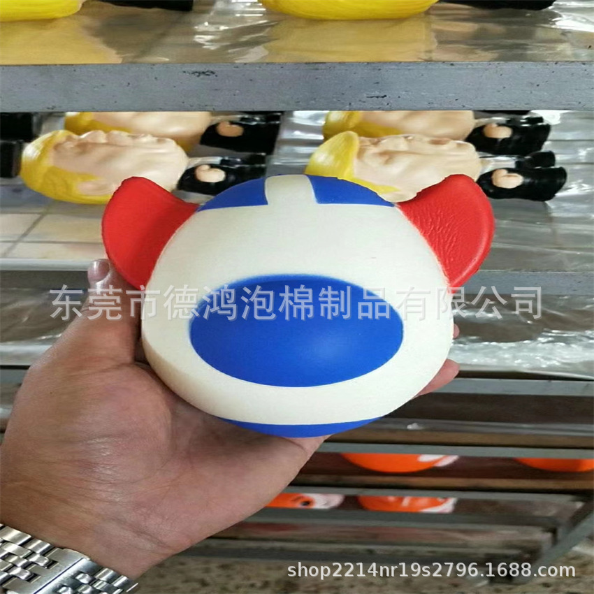 Mascota pu espuma muñeca descompresión juguete animal lento rebote juguete Navidad juguete muñeco de nieve ELK descompresión