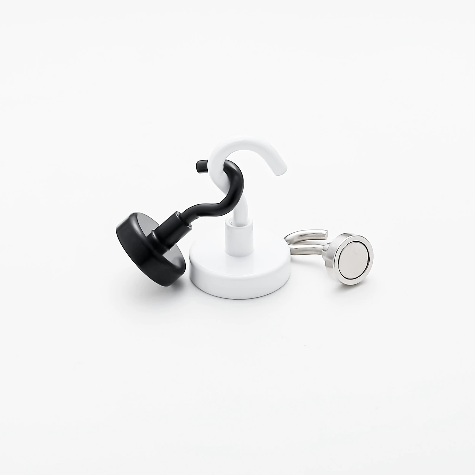 Spot wholesale magnetic suction hook kitchen refrigerator storage traceless hole-free magnet suction cup fixer strong magnetic hook