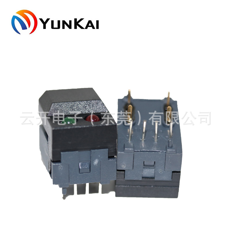 PB86 舞台灯光控台带灯轻触开关 自复位发光按钮 带灯按键开关