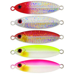 Bass Lure Wholesale Floating Lead Plate Fishing Baits Long Cast New Five Color Small Iron Plates 10g 15g Freshwater and Saltwater Lures