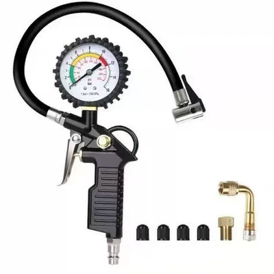 Cross-border exclusive supply for auto shops: tire pressure gauges, household motorcycle and car tire inflators, tire pressure guns, manufacturer wholesale (Air pressure gauge/tire pressure gauge) - tire-pressure-gun