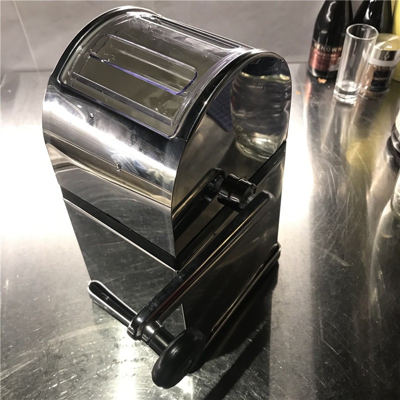 손으로 분쇄 된 수동 아이스 크래커 스테인레스 스틸 아이스 크래커 바텐더 크래커 수동 아이스 크래커 포도 크래커