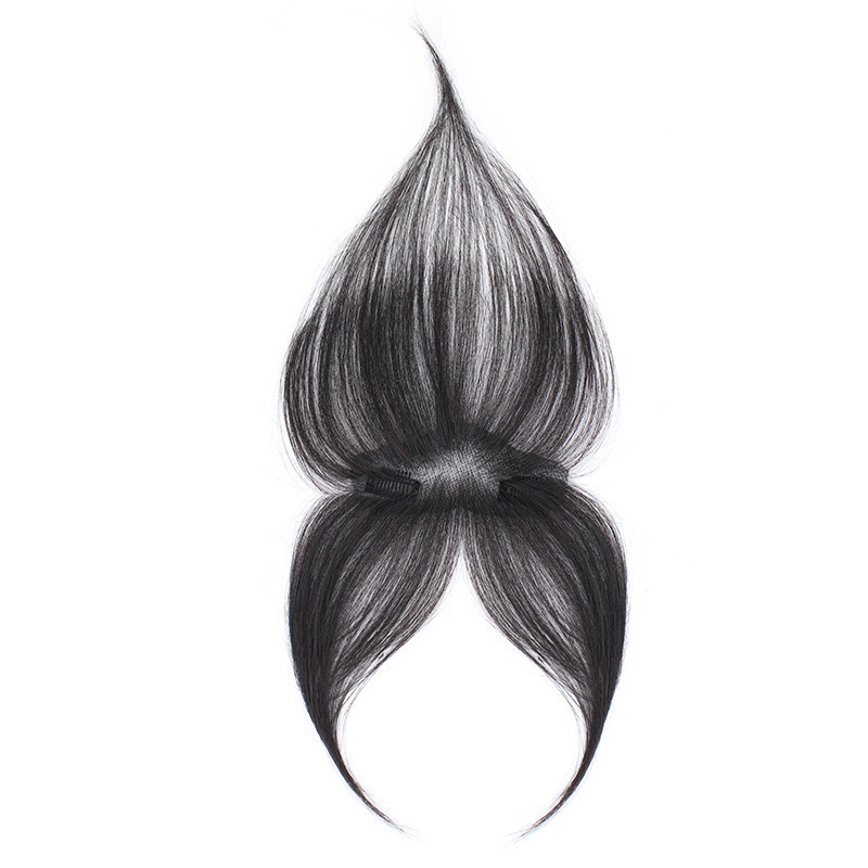 Peludo fetal, peluca de pestaña, cabello real, cabello ligero, frente, línea de cabello invisible, pestaña de ocho caracteres.