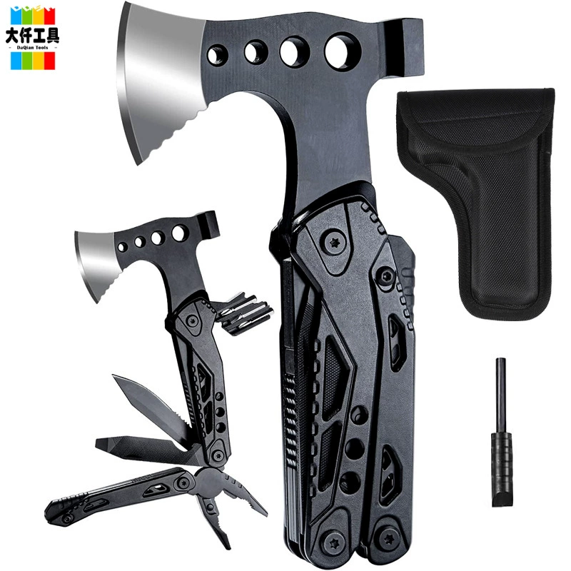 Открытый многофункциональный топор комбинированный молоток из нержавеющей стали складной топор молоток для кемпинга инструмент для амазонки