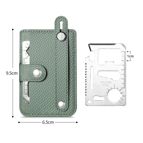 3M-backed phone card holder, coin wallet, leather case with card slots and multi-functional stand—made from durable PU leather