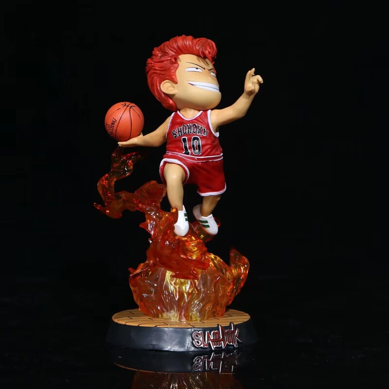 Slam Dunk Gk Slam Dunk Genius Sakuragi Hanamichi Flame Slam Dunk Light-Up Model Boxed Figure Slam Dunk Gk Slam Dunk Genius Sakuragi Hanamichi Flame Slam Dunk Light-Up Model Boxed Figure