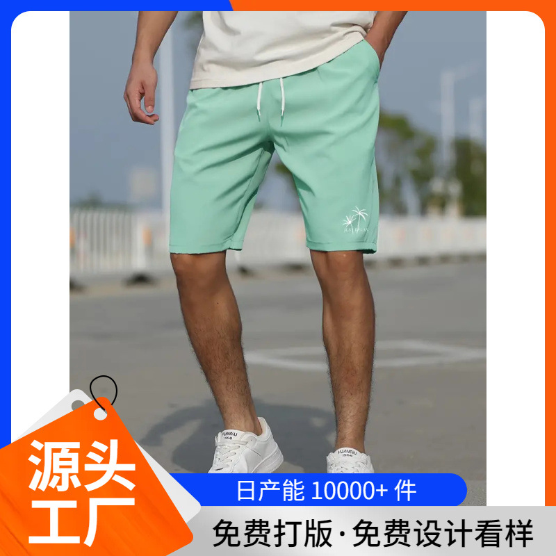 2024 AliExpress Men's Beach Shorts, Multi-Color Street Style Series, 3D Digital Printed Patterns