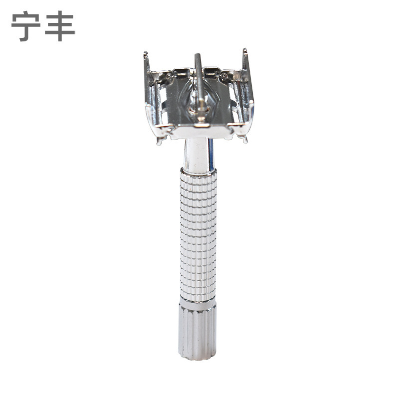 NF-997-III manual razor men's old-fashioned shaving razor Beard Razor beard double-sided stainless steel scraper NF-997-III manual razor men's old-fashioned shaving razor Beard Razor beard double-sided stainless steel scraper