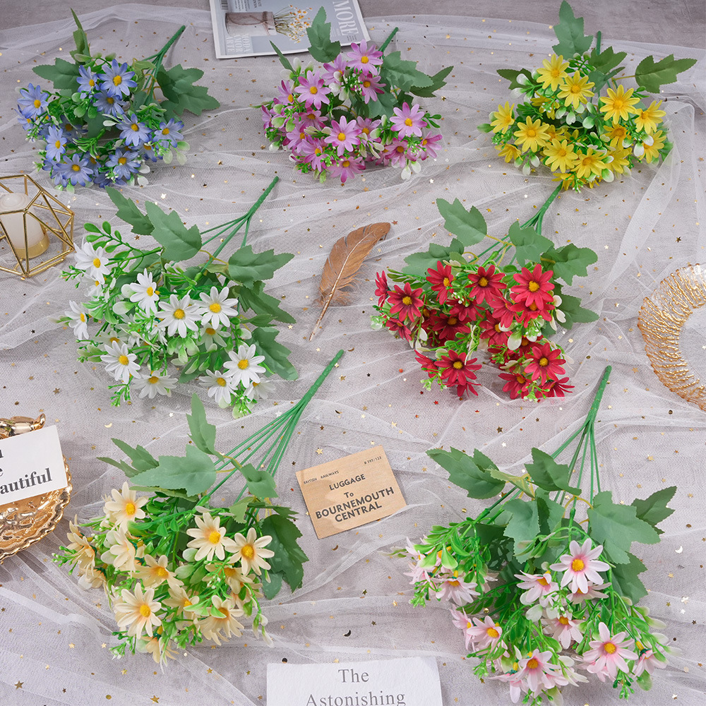 Sunflower Simulated Fake Flower Silk Flower Wedding Auditorium Flower Arrangement Flower Arrangement Arrangement Home Flower Arrangement Finished Product