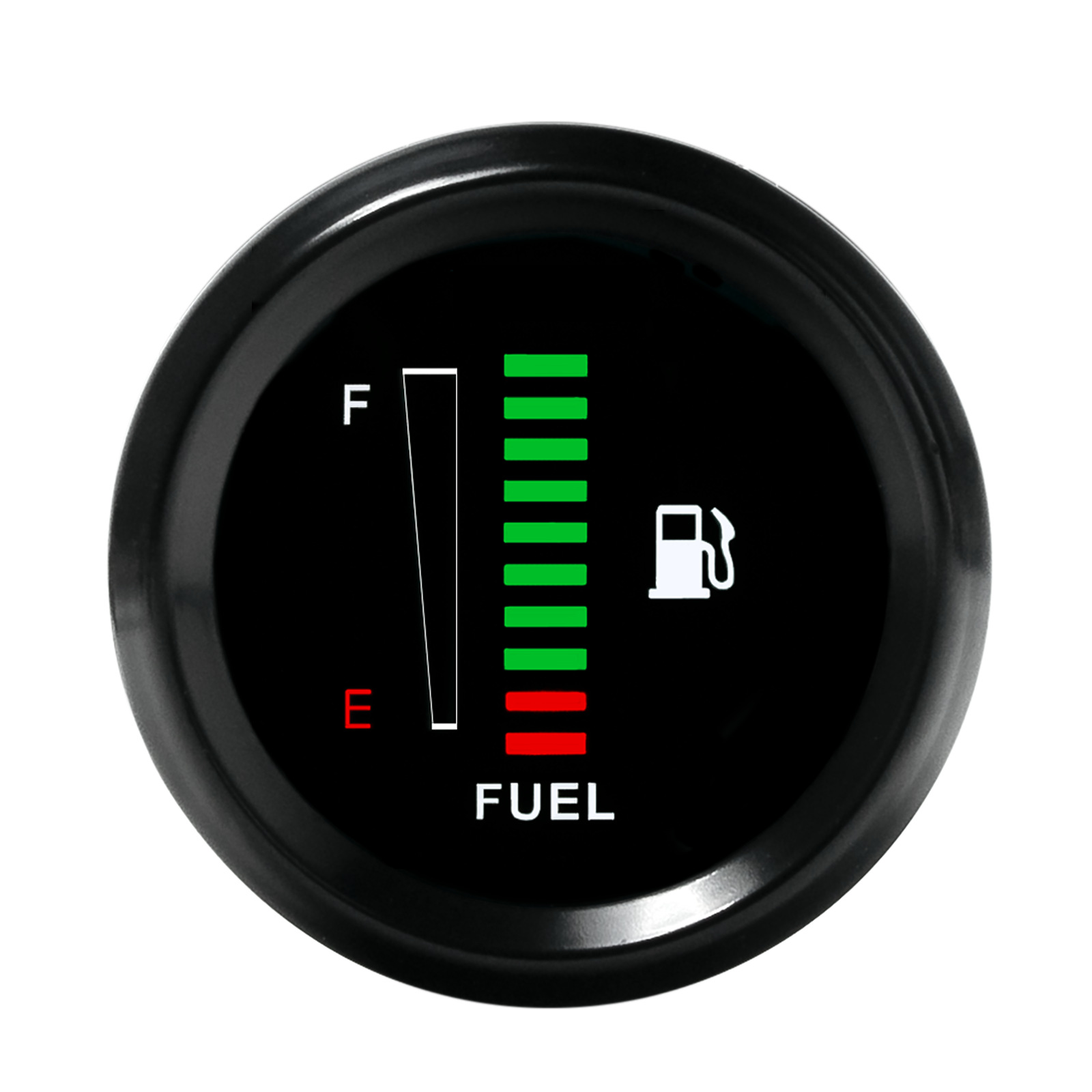 Medidor de Nivel de Aceite para Auto 52mm 12V de Plástico con Pantalla LED Universal