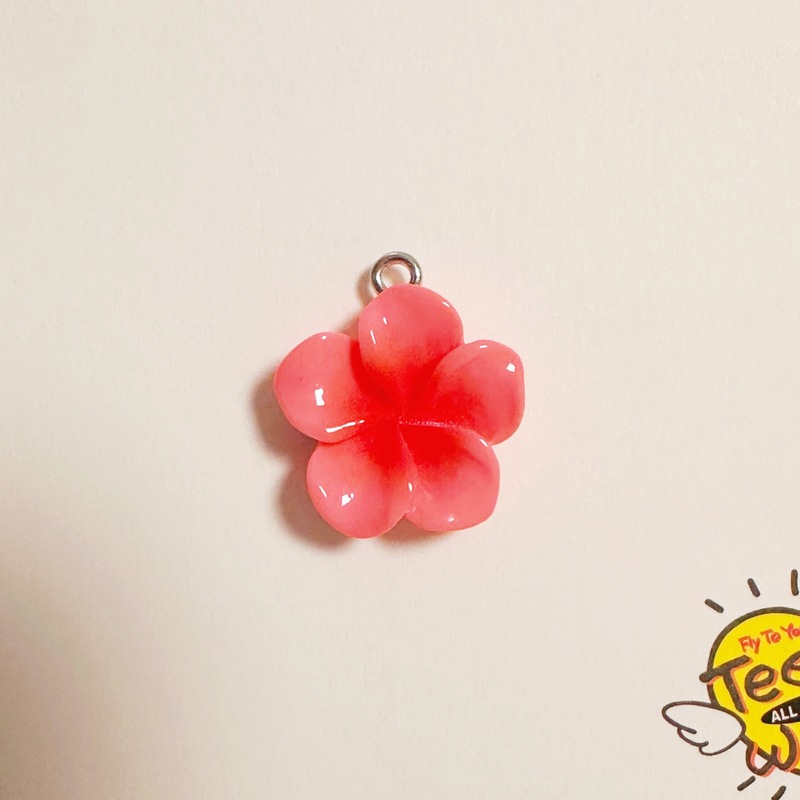 热带风情树脂鸡蛋花坠饰配件适合手工制作珠宝首饰吊坠耳坠链饰|undefined