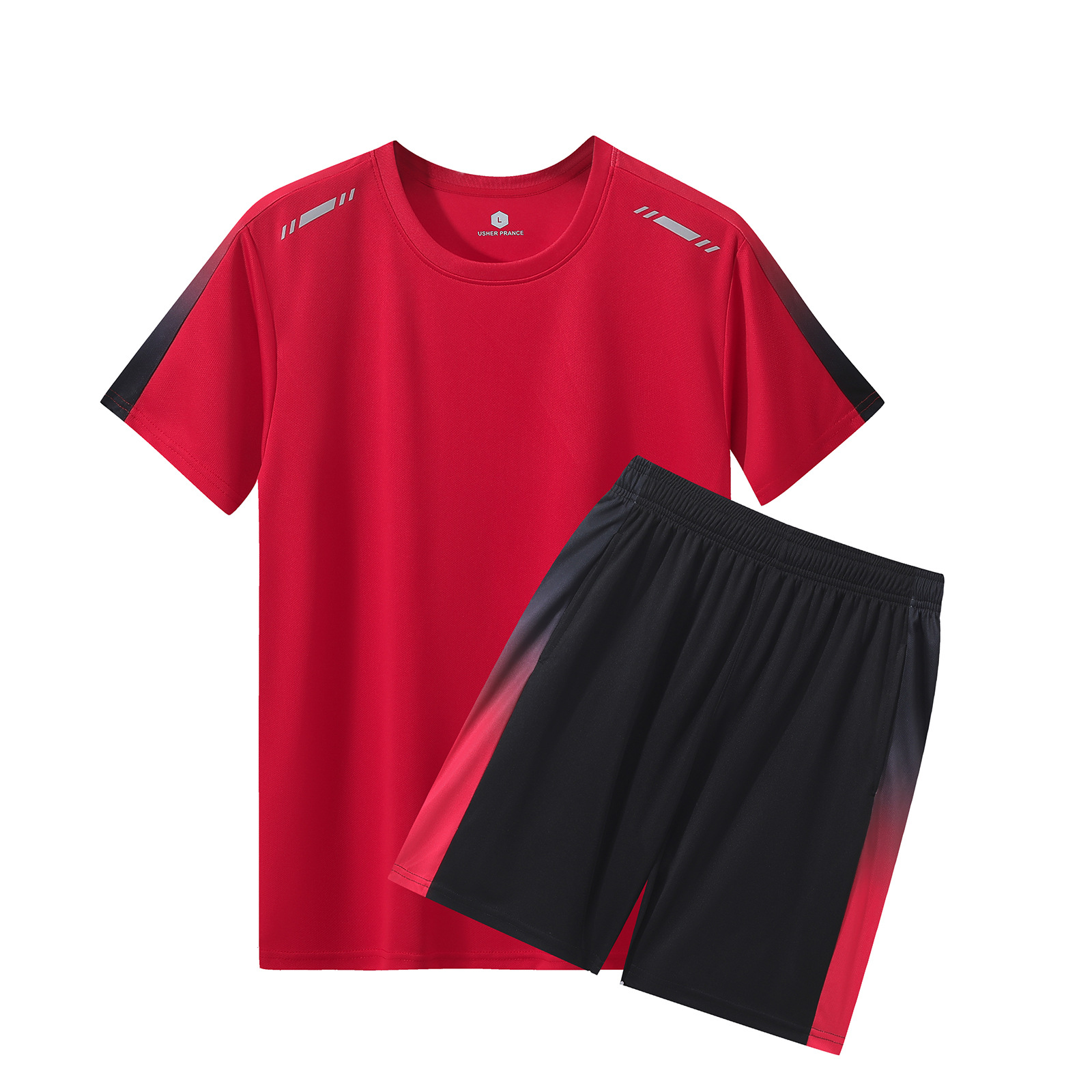 Venta directa de fábrica verano nuevo estilo de manga corta para hombres y mujeres ropa deportiva para correr, camiseta de fitness, ropa de entrenamiento de secado rápido transpirable