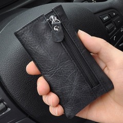 大容量シンプルな男性のキーホルダーのカードバッグ二合一スプーンの鍵バッグミニコンパクトな収納キーバッグ家庭用