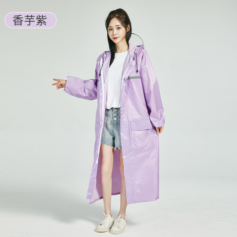 Nuevo chaco de lluvia largo todo el cuerpo a prueba de lluvia tormentosa para hombres y mujeres al aire libre unido para adultos con chaco de lluvia eléctrico