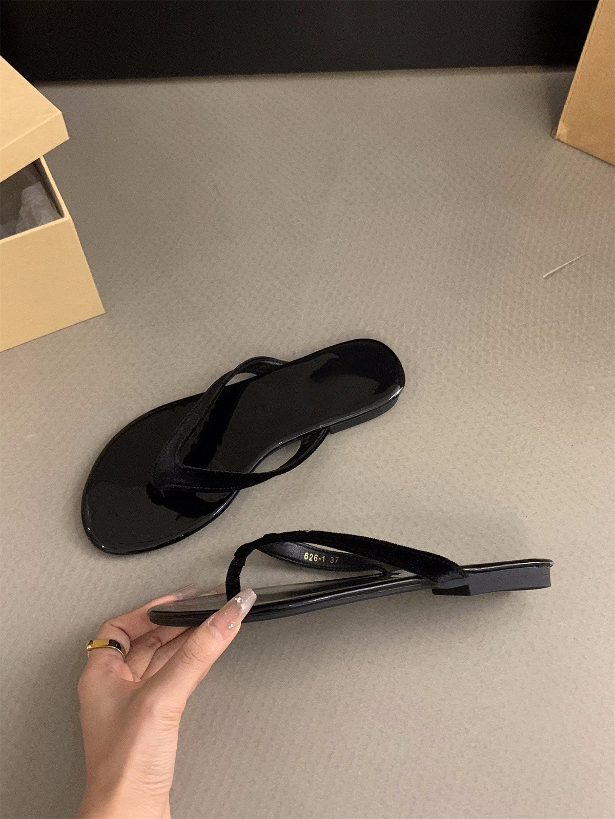 Women's French Thong Sandals