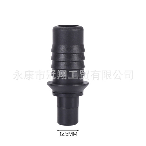 12.5mm Muscle Relaxer Foam Roller Gun Head Household Fitness Massage Stick Metal ABS PP Massage Head Accessory