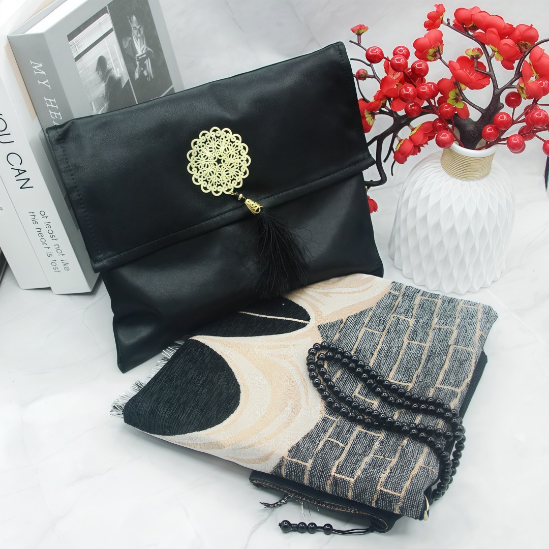 Tres piezas de alfombra de cinta real para regalos de vacaciones alfombra portátil al por mayor transfronteriza