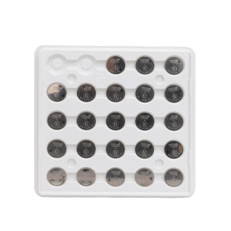 Maxell CR2025 button battery can be made of soldered pin leads 3V…