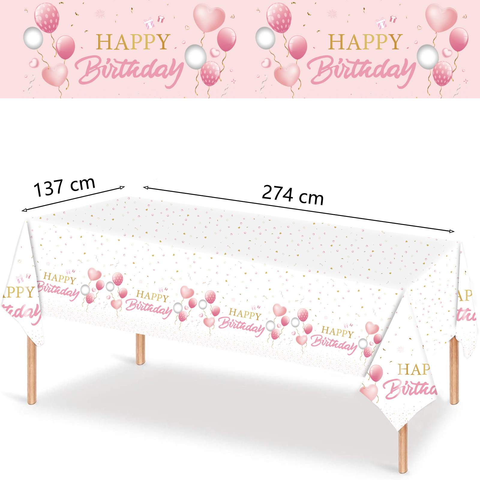 110g Weight Tablecloths Home Textiles & Decor Type Decorative Props Event & Party Supplies 1 Piece Quantity Party Occasion Plastic Material Birthday Festival Letter, Balloon Pattern Birthday Style Birthday Birthday Letter Balloon Plastic Party Decorative Props Tableware 1 Piece 7