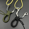 Metal slingshot, highly precise high elastic street Olympic hair rope