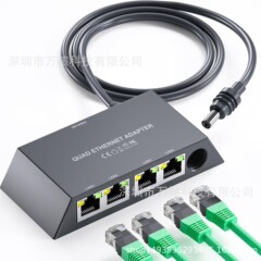 クロスボーダー 4-in-1 GEN3 イーサネット ギガビット 4 イーサネット ポート アダプター RJ45/MINI イーサネット アダプター
