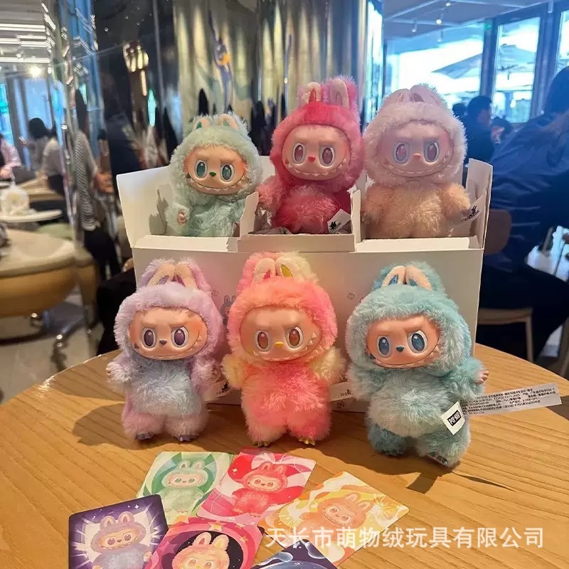 泡泡玛特3.0前方高能搪胶脸三代拉布布挂件潮玩盲盒公仔礼|undefined