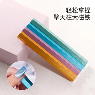 New Hexagon Optimus Prime Large Nail Art Powerful Magnet Double Thickened Lightning Cat's Eye Multifunctional Magnets
