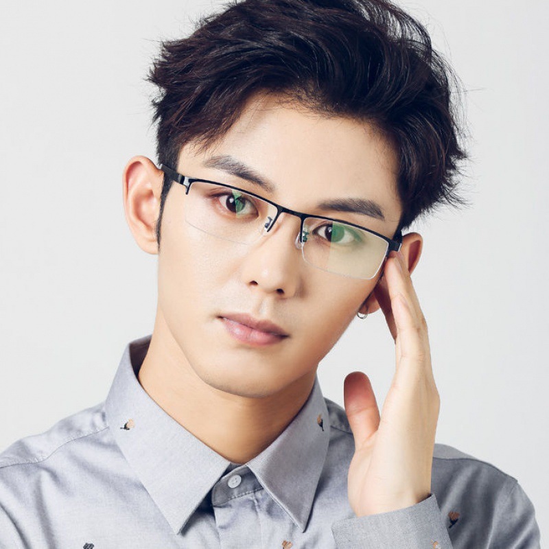 Anti-luz azul de alta definición gafas para hombres ultra ligero, pequeño y cómodo, elegante, retro de alta calidad, marco de gafas para mujeres