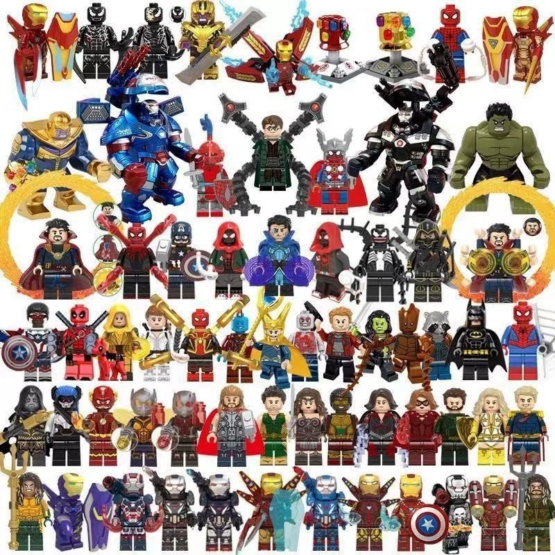 The Avengers, герои, конструктор, минифигурки, игрушка, Marvel, Железный человек