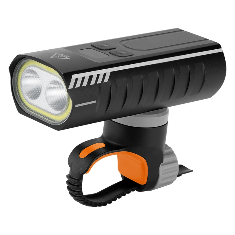 Bicycle front light 2000 lumens high -bright night riding strong light aluminum alloy 360 ° bicycle lamp crane riding light