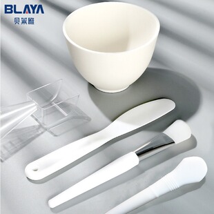 Silicone Mask Bowl Set Mask Bowl Soft Bowl DIY Beauty Tools Mask Stick Factory Ready Stock