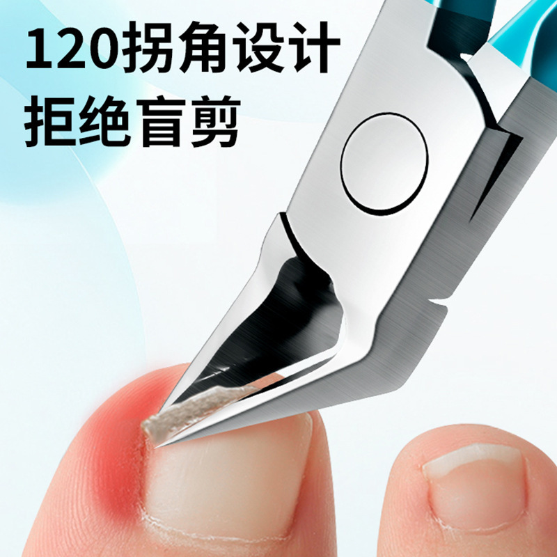 piel muerta inclinada nail cutter pedicure nail groove pie nail pinzas